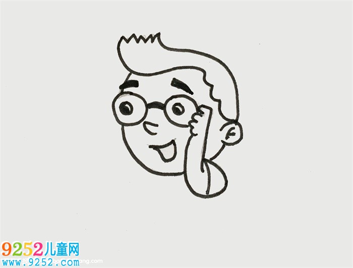 帥哥怎么畫