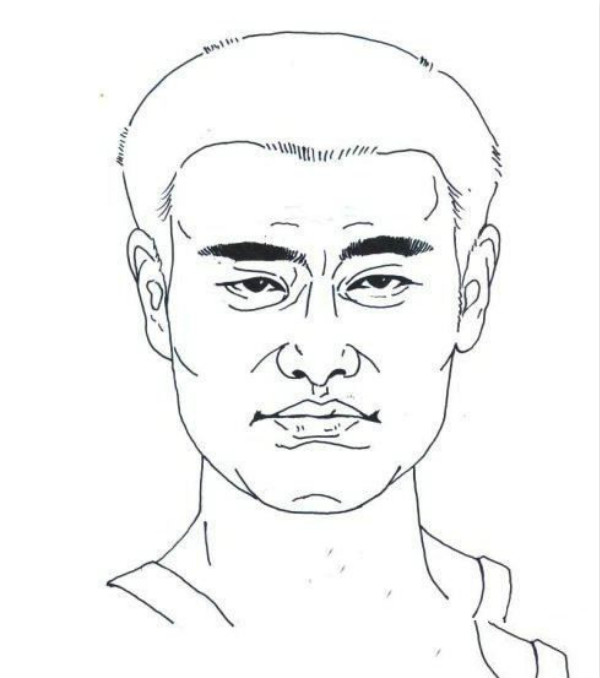 姚明頭像簡(jiǎn)筆畫