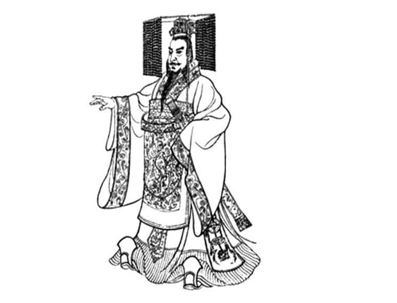 秦始皇人物簡筆
