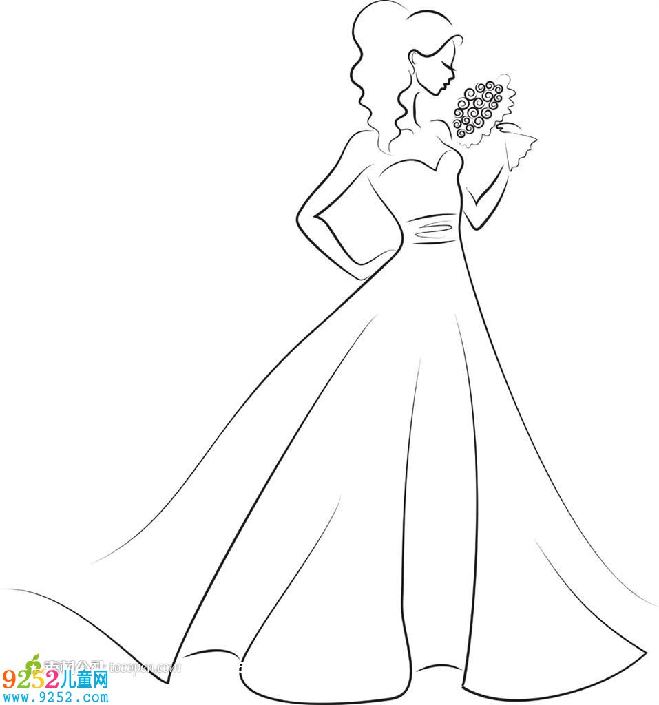 美麗的新娘<a href=http://www.inspiredelm.com/jianbihua/ target=_blank class=infotextkey>簡(jiǎn)筆畫</a>