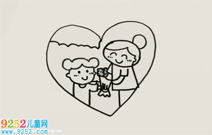 母親節(jié)怎么畫簡單的畫