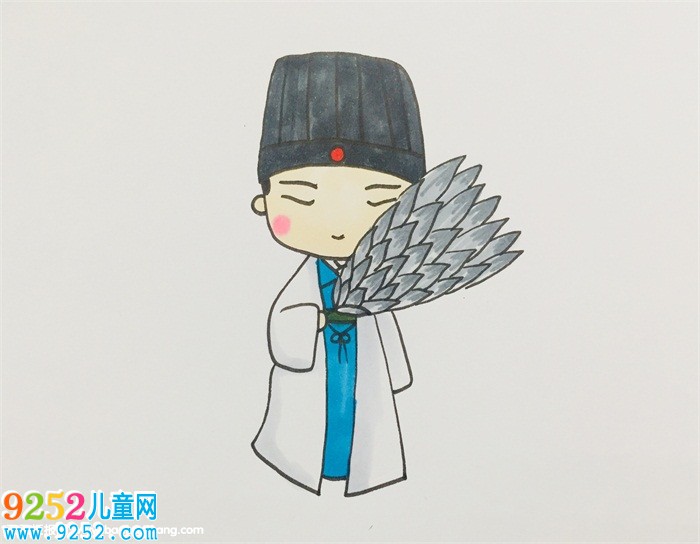 諸葛亮畫(huà)像怎么畫(huà)