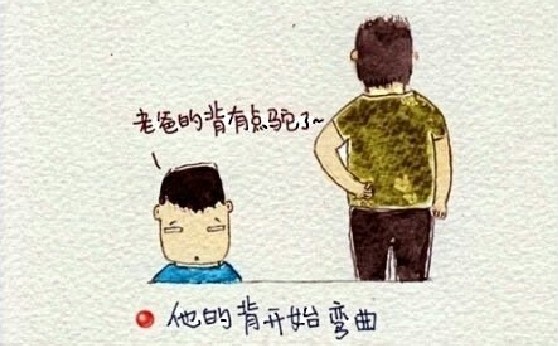 親情主題人物漫畫簡筆