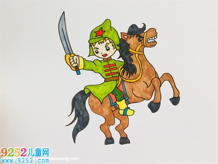 保爾柯察金怎么畫