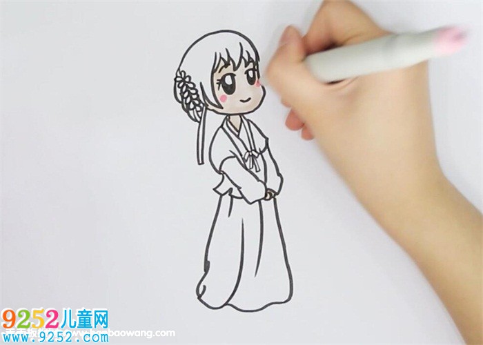 漢服小孩<a href=http://www.inspiredelm.com/jianbihua/ target=_blank class=infotextkey>簡筆畫</a>