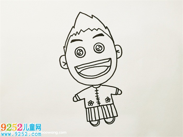 新郎<a href=http://www.inspiredelm.com/jianbihua/ target=_blank class=infotextkey>簡(jiǎn)筆畫</a>步驟