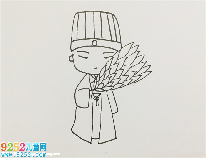 諸葛亮畫(huà)像怎么畫(huà)
