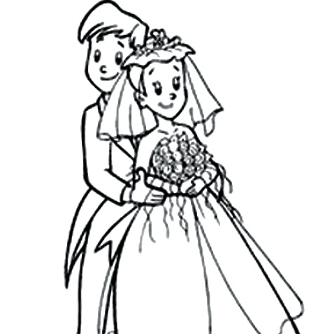 婚紗照人物簡筆