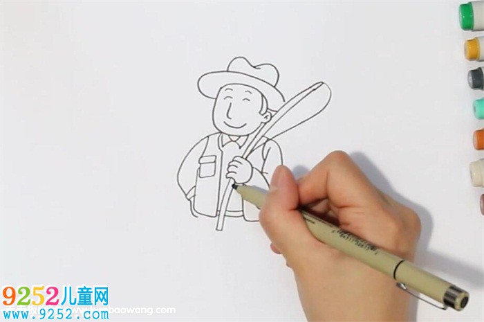 漁夫<a href=http://www.inspiredelm.com/jianbihua/ target=_blank class=infotextkey>簡筆畫</a>