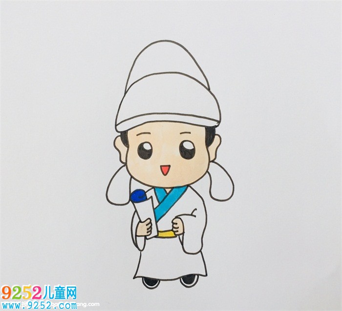 李白怎么畫一步一步教