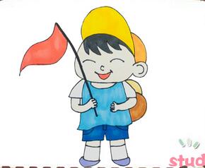 導(dǎo)游簡(jiǎn)筆畫
