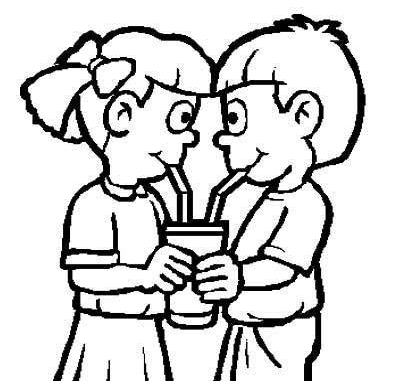 情侶人物簡(jiǎn)筆