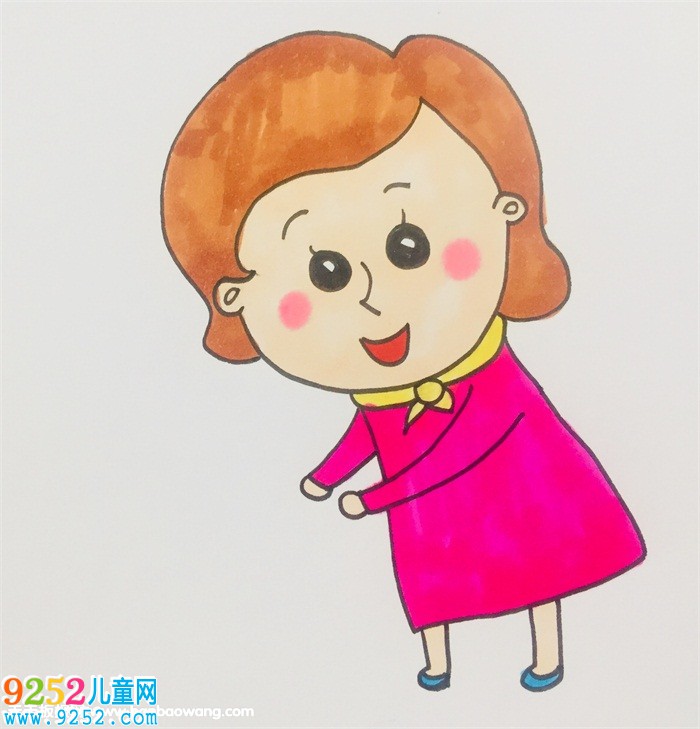 我的媽媽怎么畫