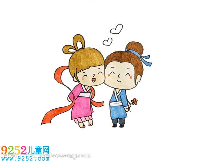 七夕乞巧<a href=http://www.inspiredelm.com/jianbihua/ target=_blank class=infotextkey>簡筆畫</a>