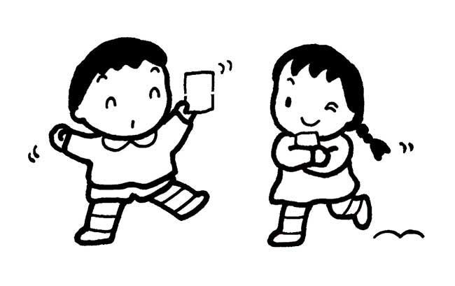 童年的游戲人物簡(jiǎn)筆