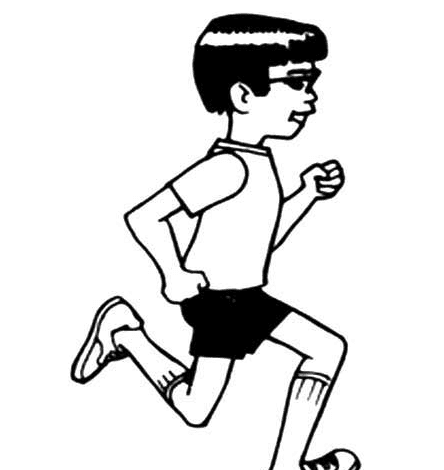 奔跑的人<a href=http://www.inspiredelm.com/jianbihua/ target=_blank class=infotextkey>簡筆畫</a>圖片