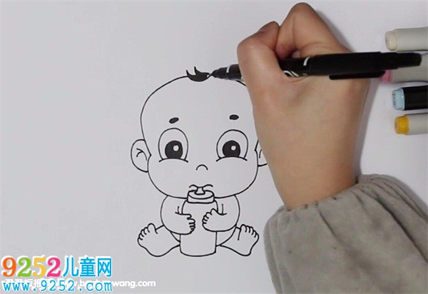 嬰兒<a href=http://www.inspiredelm.com/jianbihua/ target=_blank class=infotextkey>簡筆畫</a>