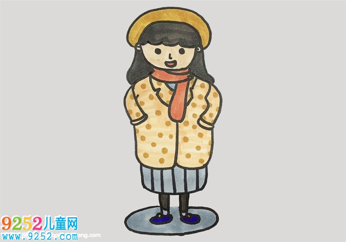美女怎么畫