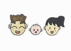 一家人怎么畫？