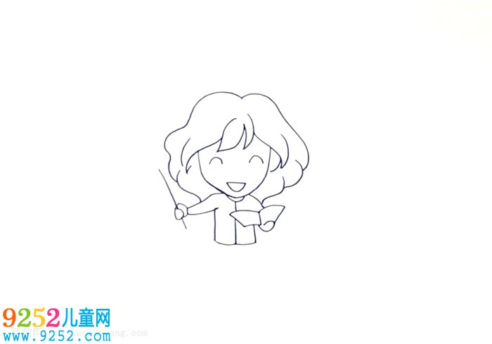 英語(yǔ)老師怎么畫