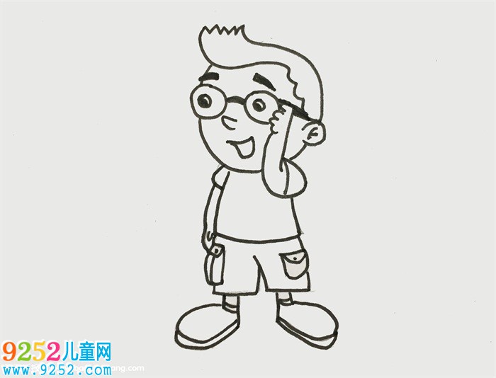 帥哥怎么畫