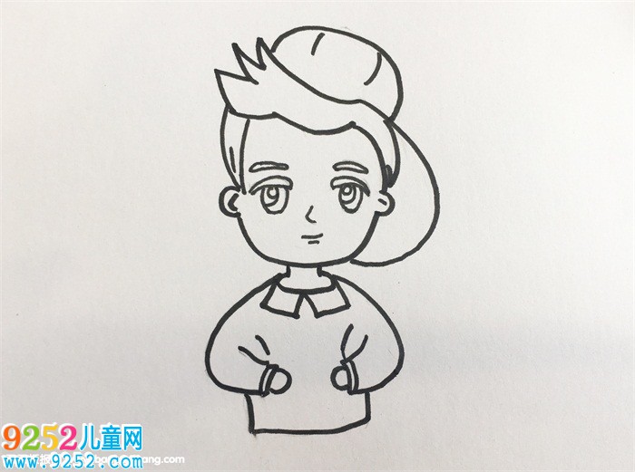 鹿晗怎么畫