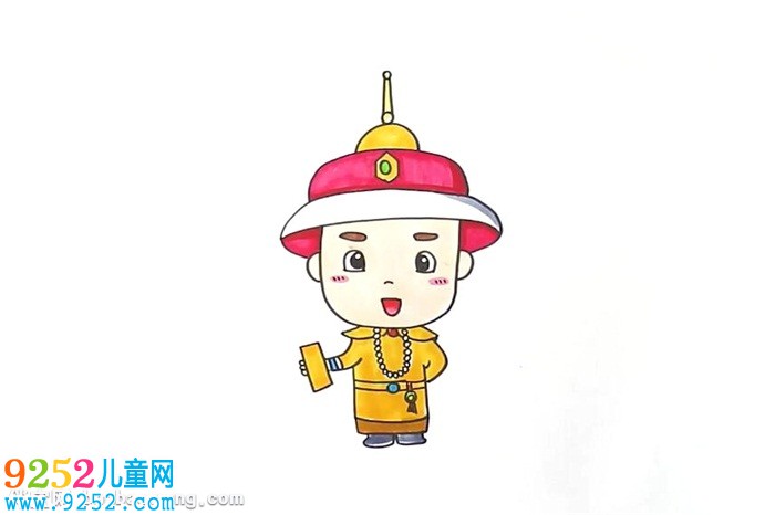 皇帝怎么畫