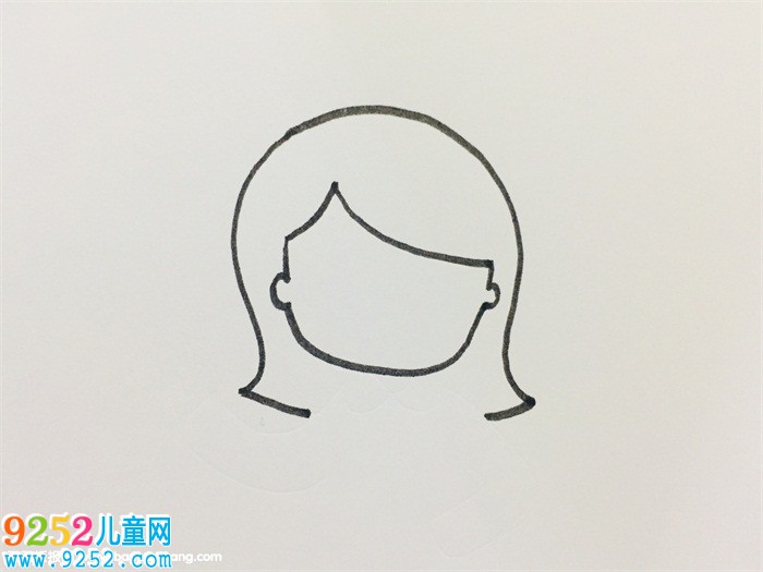 長發(fā)老師<a href=http://www.inspiredelm.com/jianbihua/ target=_blank class=infotextkey>簡筆畫</a>怎么畫