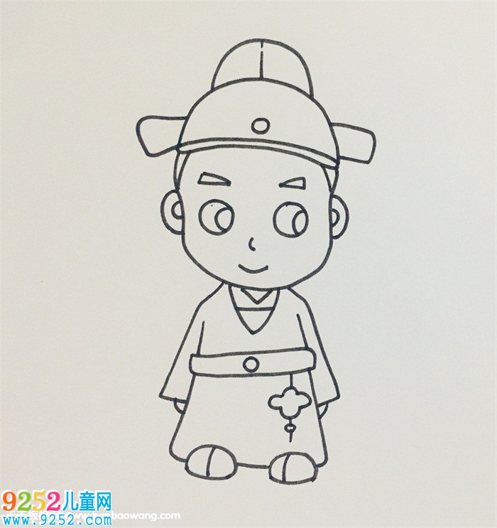 古代詩人<a href=http://www.inspiredelm.com/jianbihua/ target=_blank class=infotextkey>簡筆畫</a>步驟
