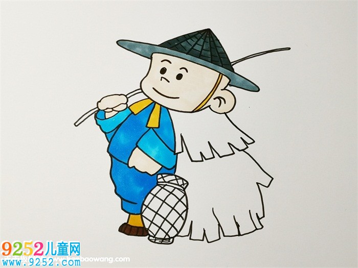 漁夫怎么畫<a href=http://www.inspiredelm.com/jianbihua/ target=_blank class=infotextkey>簡(jiǎn)筆畫</a>