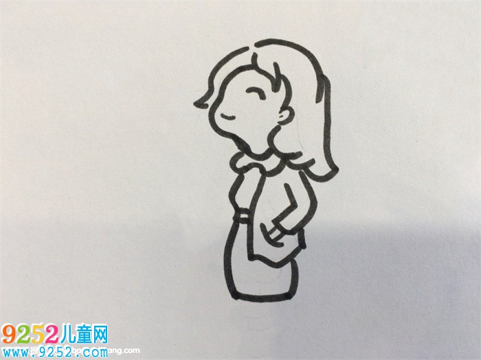 女人怎么畫