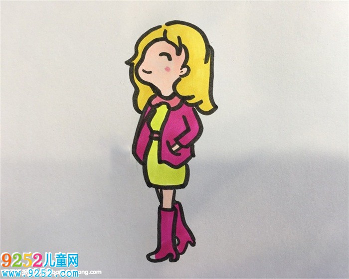女人怎么畫
