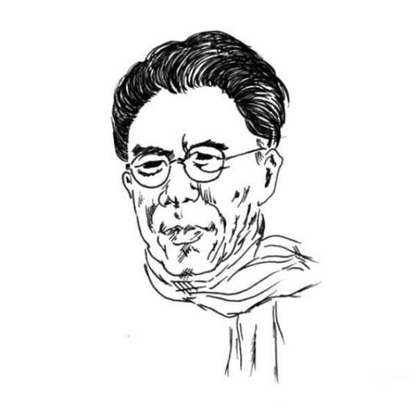 聞一多先生簡(jiǎn)筆畫