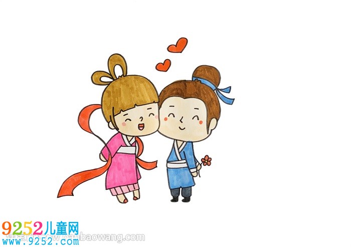 七夕乞巧<a href=http://www.inspiredelm.com/jianbihua/ target=_blank class=infotextkey>簡筆畫</a>
