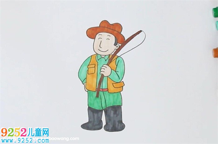 漁夫<a href=http://www.inspiredelm.com/jianbihua/ target=_blank class=infotextkey>簡筆畫</a>