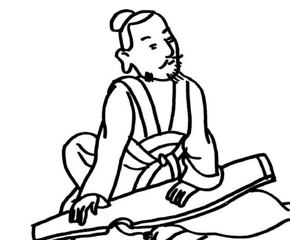 古代學(xué)者人物簡筆