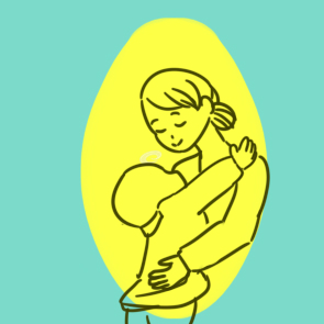 相擁的母子<a href=http://www.inspiredelm.com/jianbihua/ target=_blank class=infotextkey>簡筆畫</a>要怎么畫