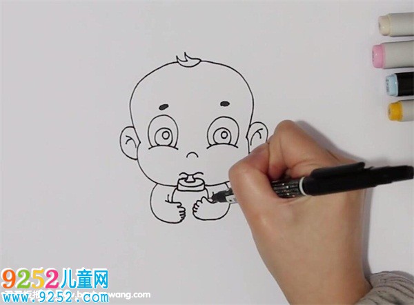 嬰兒<a href=http://www.inspiredelm.com/jianbihua/ target=_blank class=infotextkey>簡筆畫</a>