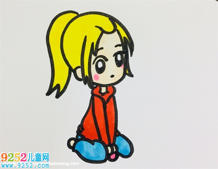 馬尾女生側(cè)面<a href=http://www.inspiredelm.com/jianbihua/ target=_blank class=infotextkey>簡筆畫</a>
