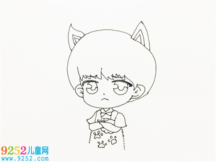 易烊千璽<a href=http://www.inspiredelm.com/jianbihua/ target=_blank class=infotextkey>簡筆畫</a>教程