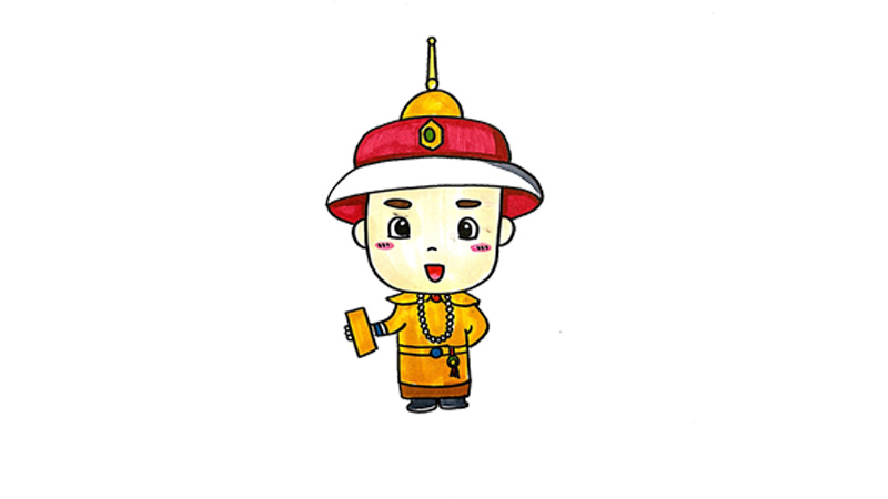 皇帝怎么畫