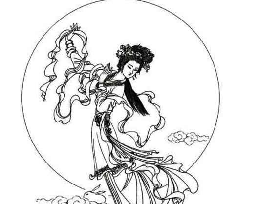 嫦娥姐姐簡(jiǎn)筆