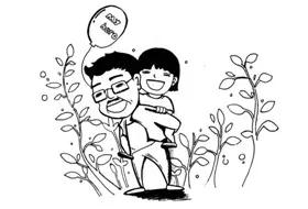 父親節(jié)人物簡(jiǎn)筆畫(huà)圖片_父親節(jié)人物兒童繪畫(huà)圖集