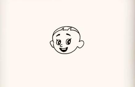 大頭兒子簡(jiǎn)筆步驟