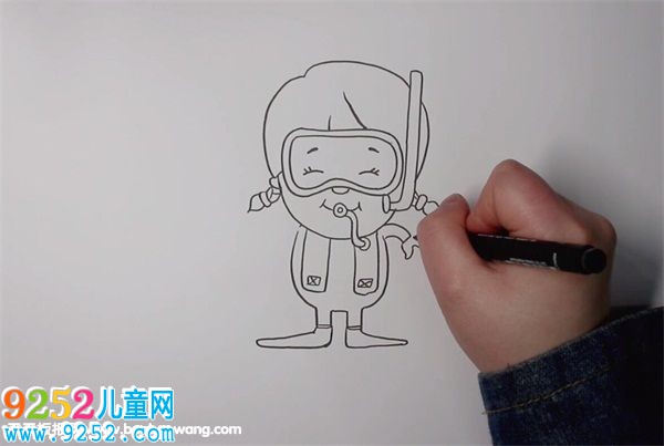 潛水員<a href=http://www.inspiredelm.com/jianbihua/ target=_blank class=infotextkey>簡(jiǎn)筆畫</a>