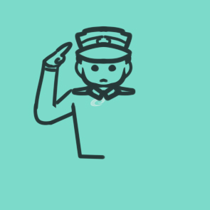 帥氣的警察<a href=http://www.inspiredelm.com/jianbihua/ target=_blank class=infotextkey>簡筆畫</a>怎么畫