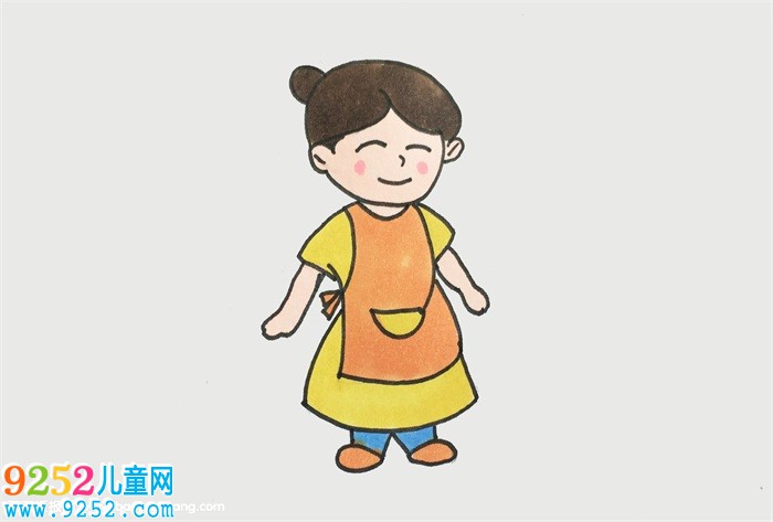 媽媽怎么畫