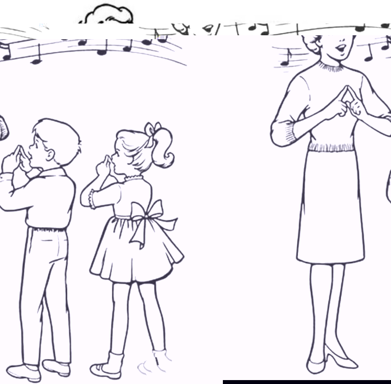 音樂老師簡筆畫