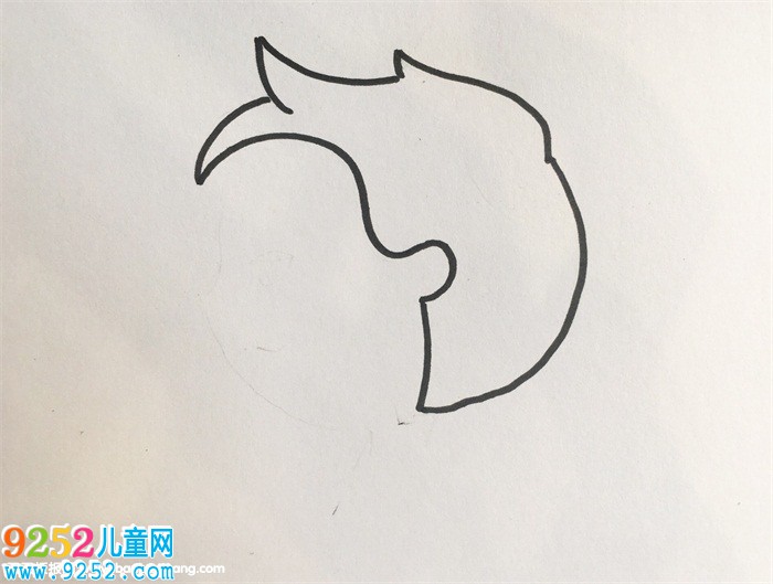 男生側(cè)臉畫法