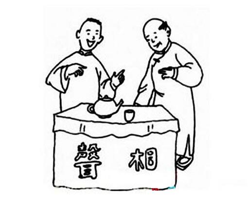 人物簡(jiǎn)筆畫(huà)大全，相聲演員簡(jiǎn)筆畫(huà)